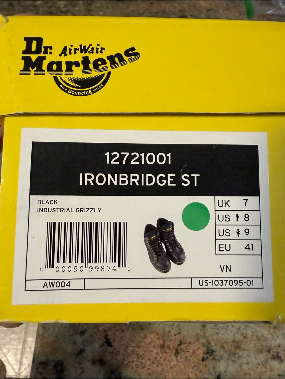 Dr. Martens Ironbridge ST Black Boots